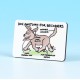 6176 Fridge Magnet-DOG ANATOMY